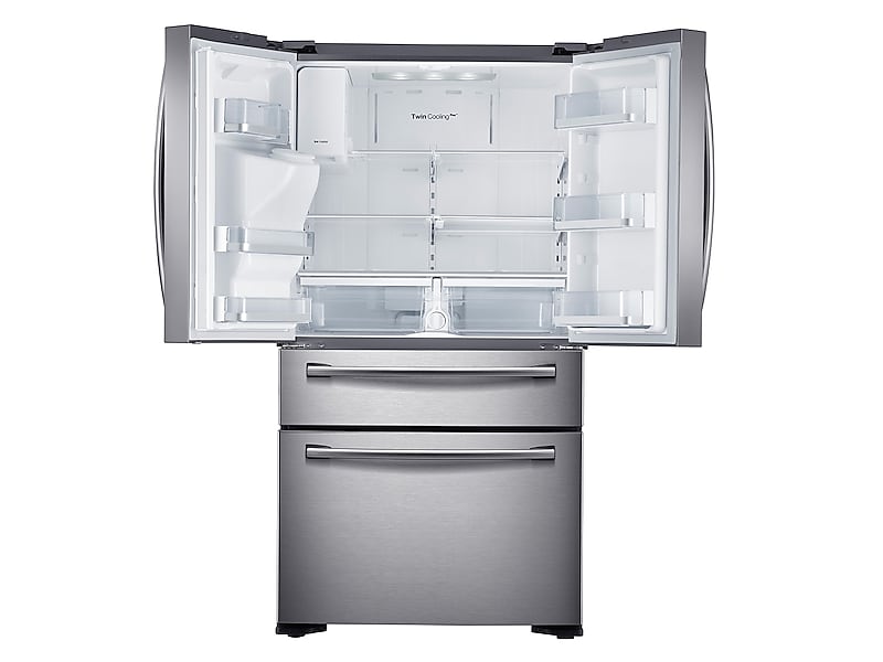 Samsung RF24FSEDBSR 23 Cu. Ft. Counter Depth 4-Door Refrigerator With Flexzone&#8482; Drawer In Stainless Steel
