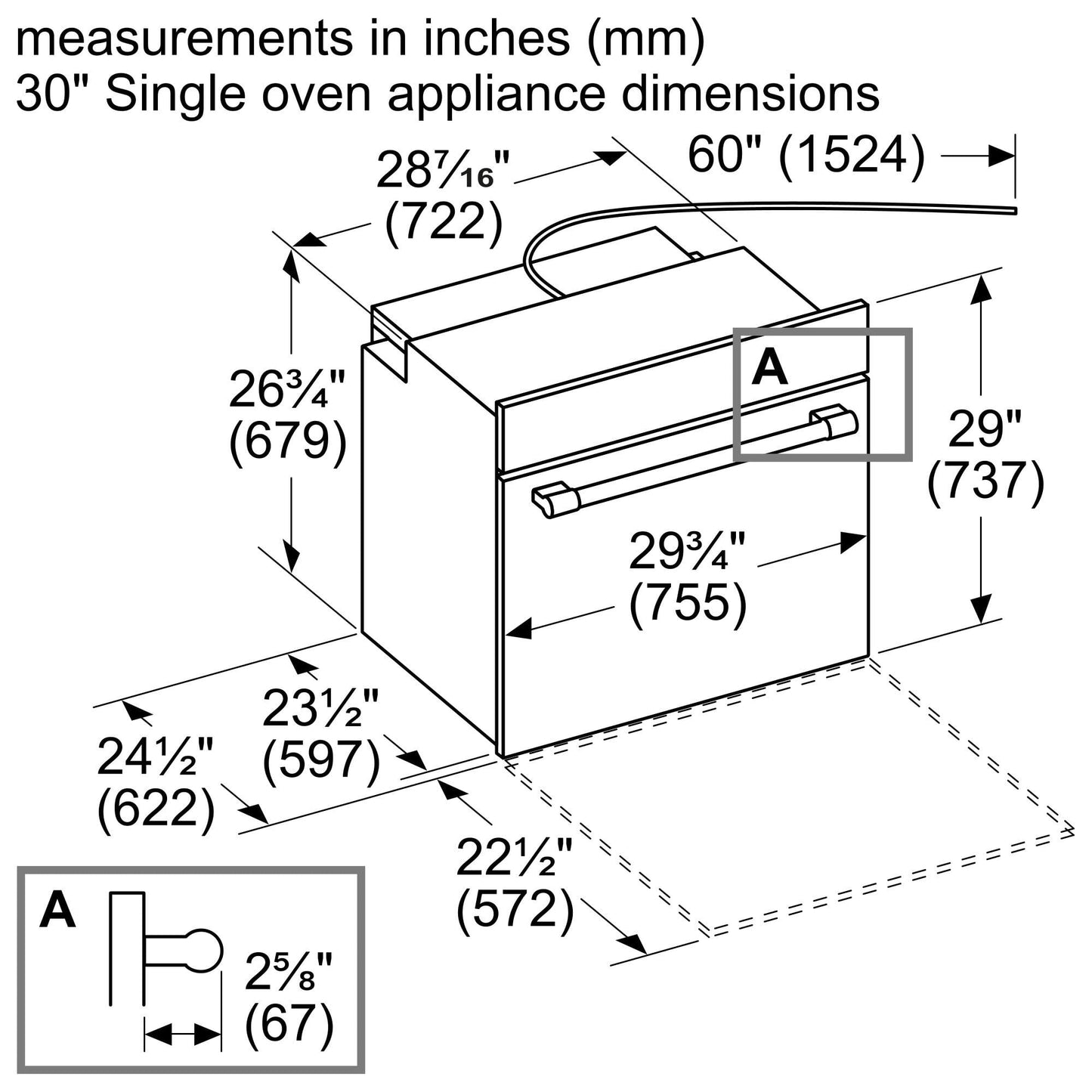 Thermador ME301YP Single Wall Oven 30'' Professional Stainless Steel Me301Yp