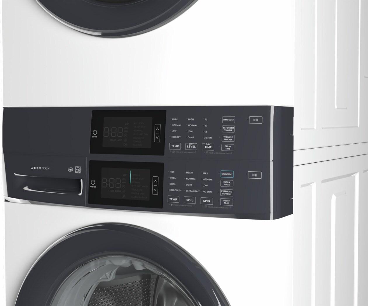 Electrolux ELTG7300AW Electrolux Laundry Tower&#8482; Single Unit Front Load 4.4 Cu. Ft. Washer & 8 Cu. Ft. Gas Dryer
