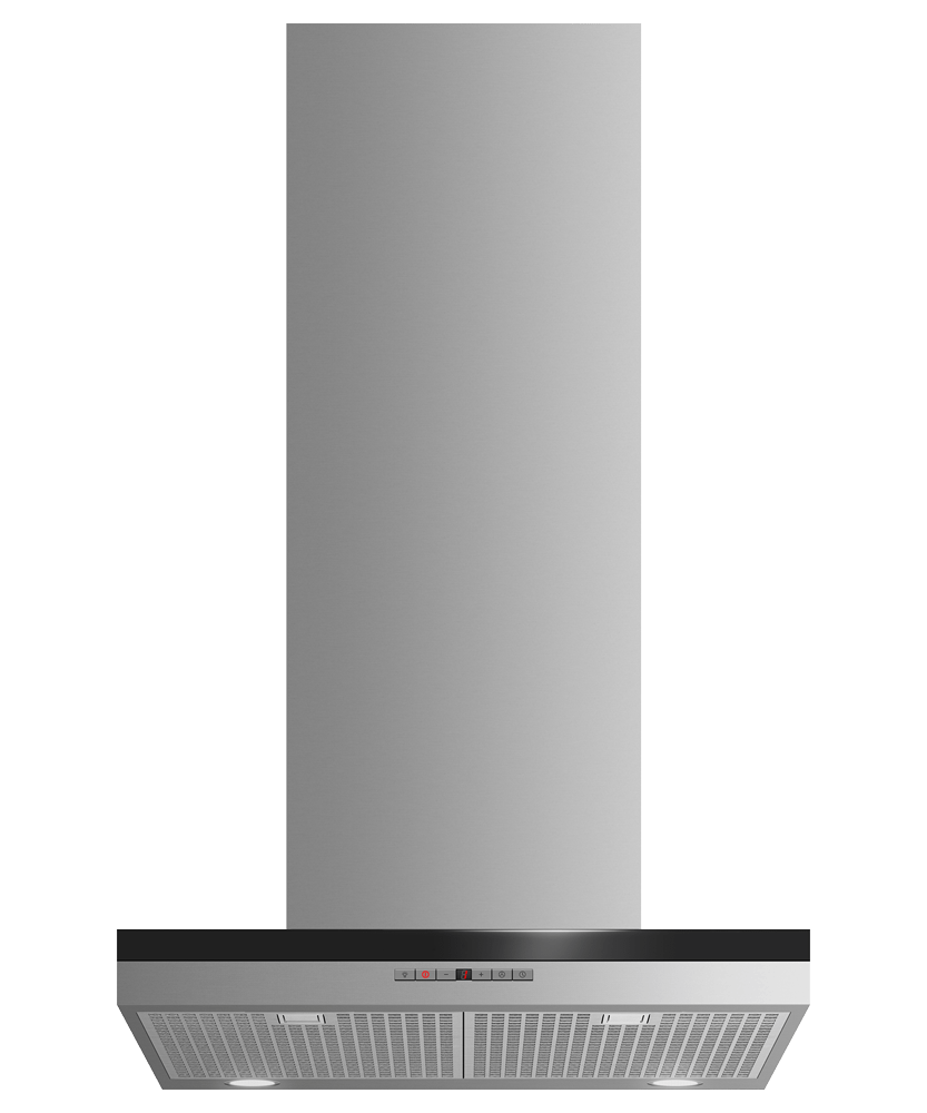 Fisher & Paykel HC24DTXB2N Wall Range Hood, 24", Box Chimney