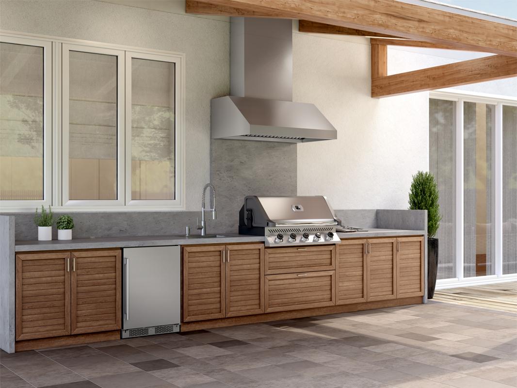 Zephyr AK7842CS 42" Cypress Wall Outdoor