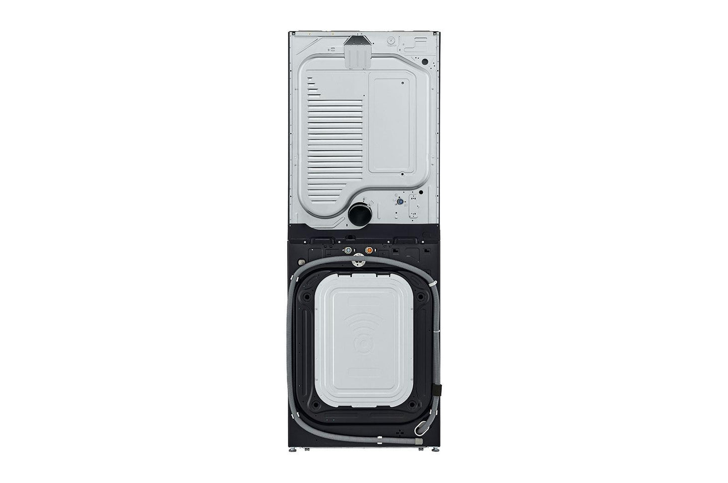 Lg WKEX200HRA Single Unit Front Load Lg Washtower™ With Center Control™ 4.5 Cu. Ft. Washer And 7.4 Cu. Ft. Electric Dryer