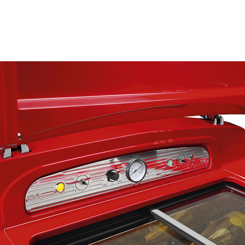 Smeg SMEG500RDUS Smeg500 Cooler, Red