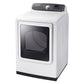 Samsung DVE52M7750W 7.4 Cu. Ft. Electric Dryer In White