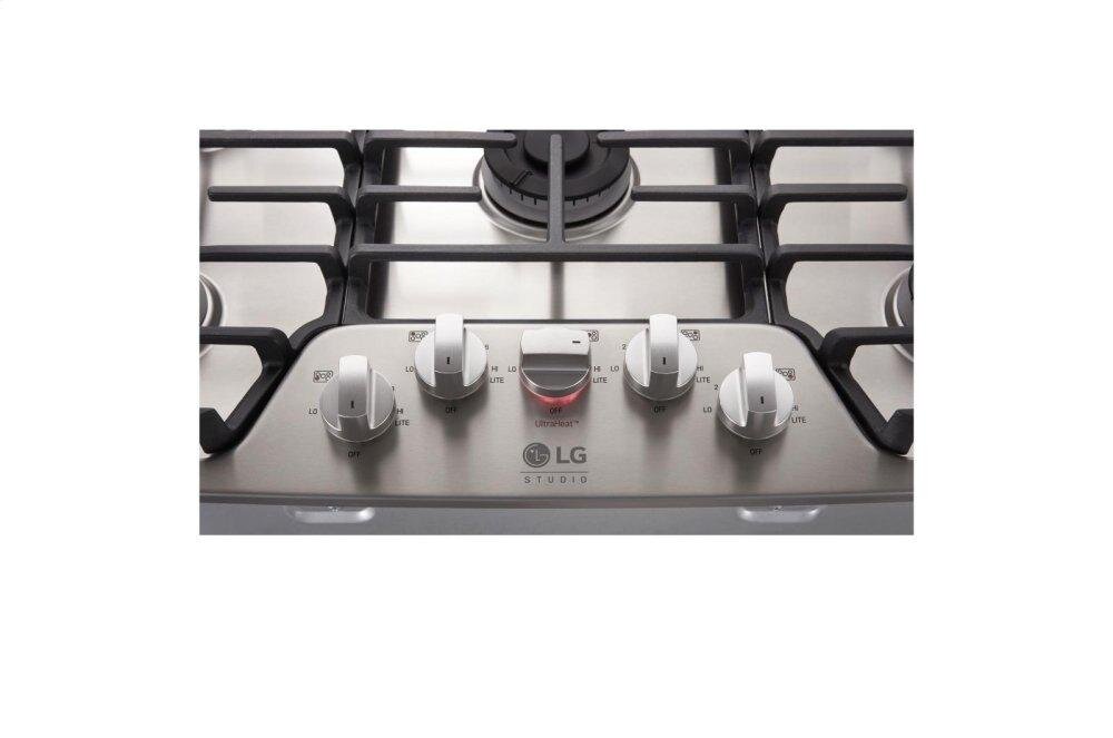 Lg LSCG367ST Lg Studio 36'' Gas Cooktop