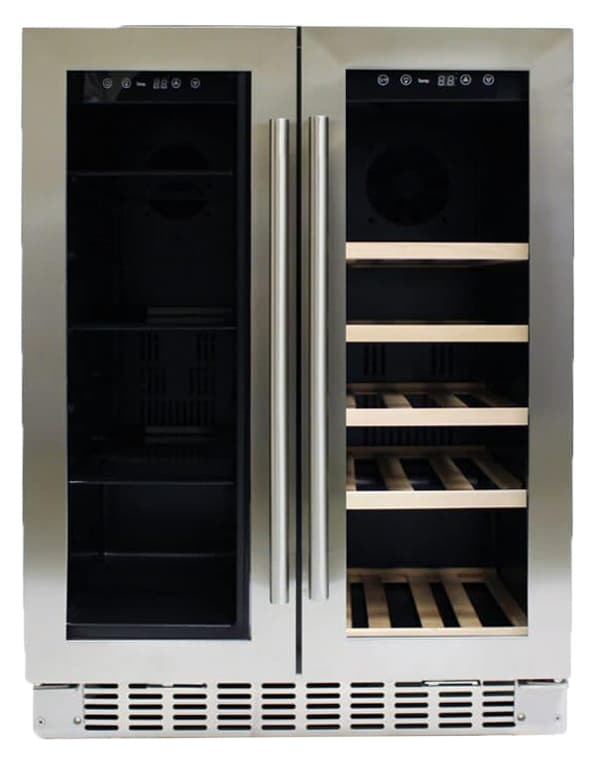 Azure Home Products A124DZS Dual Zone Beverage/Wine Center