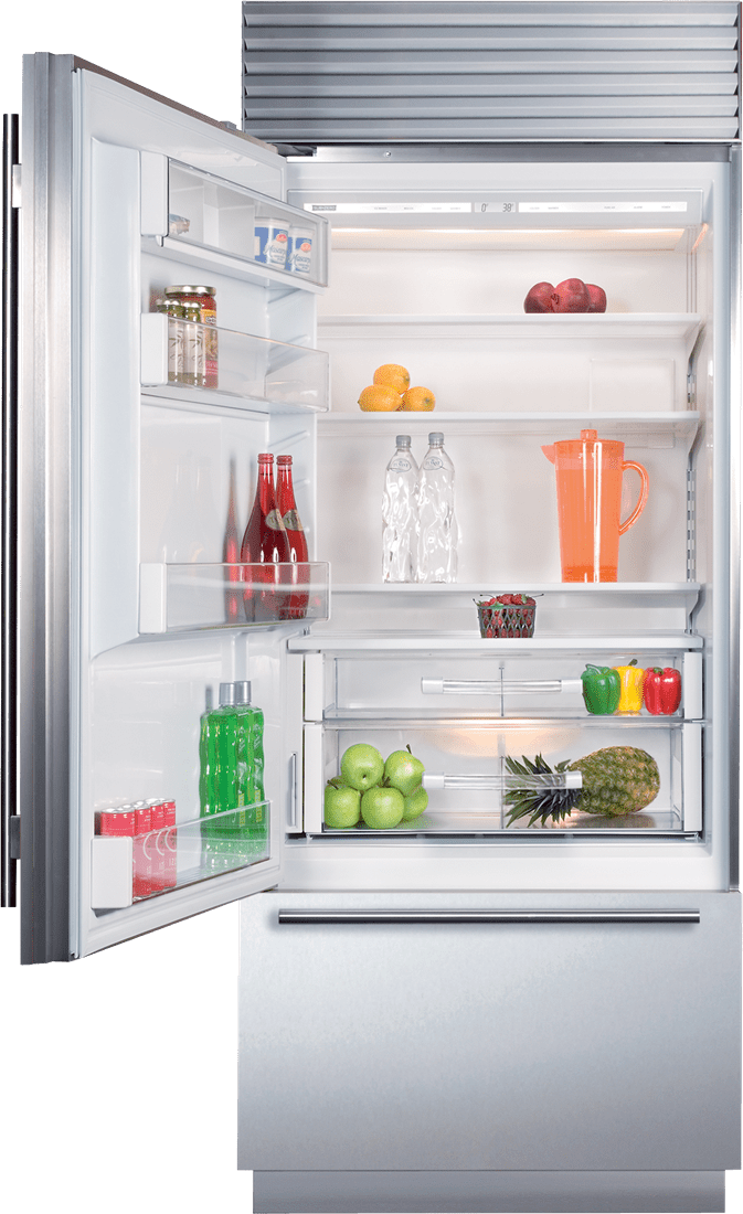 Sub-Zero BI30USTHRH 30" Classic Over-And-Under Refrigerator/Freezer