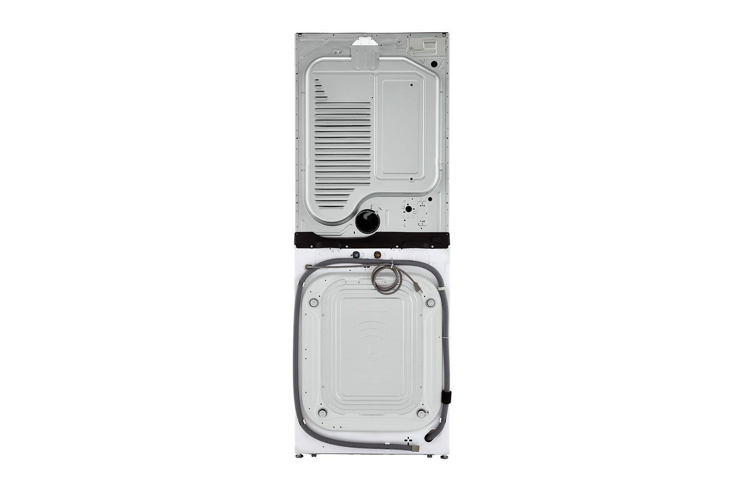 Lg WKE100HWA Single Unit Front Load Lg Washtower™ With Center Control™ 4.5 Cu. Ft. Washer And 7.4 Cu. Ft. Electric Dryer