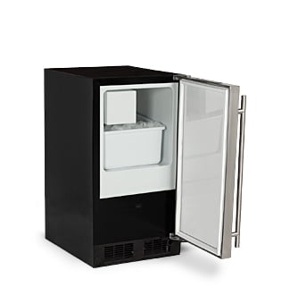 Marvel MA15CRS1RS Marvel 15" Ada Height Crescent Ice Machine - Solid Stainless Steel Door - Right Hinge