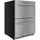 Thor Kitchen TRF2401U 24 Inch Indoor Outdoor Undercounter Refrigerator Drawer