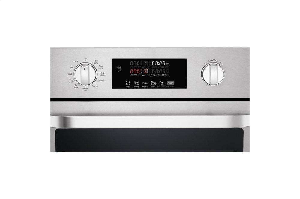 Lg LSWS307ST Lg Studio 4.7 Cu. Ft. Smart Wi-Fi Enabled Single Built-In Wall Oven