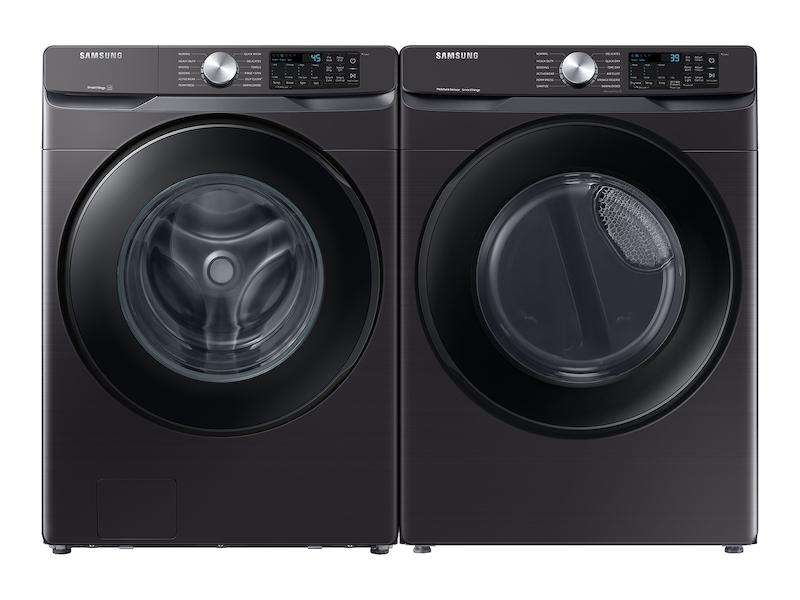 Samsung WF51CG8000AV 5.1 Cu. Ft. Extra-Large Capacity Smart Front Load Washer With Vibration Reduction Technology+ In Brushed Black