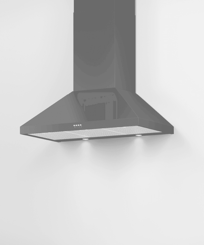 Fisher & Paykel HC36PCB1 Wall Range Hood, 36", Pyramid Chimney