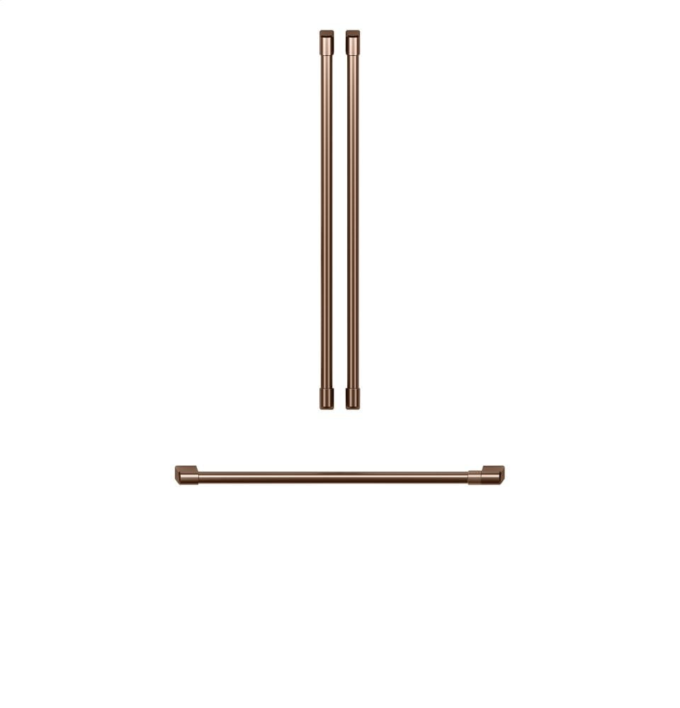 Cafe CXLB3H3PMCU Café Refrigeration Handle Kit - Brushed Copper