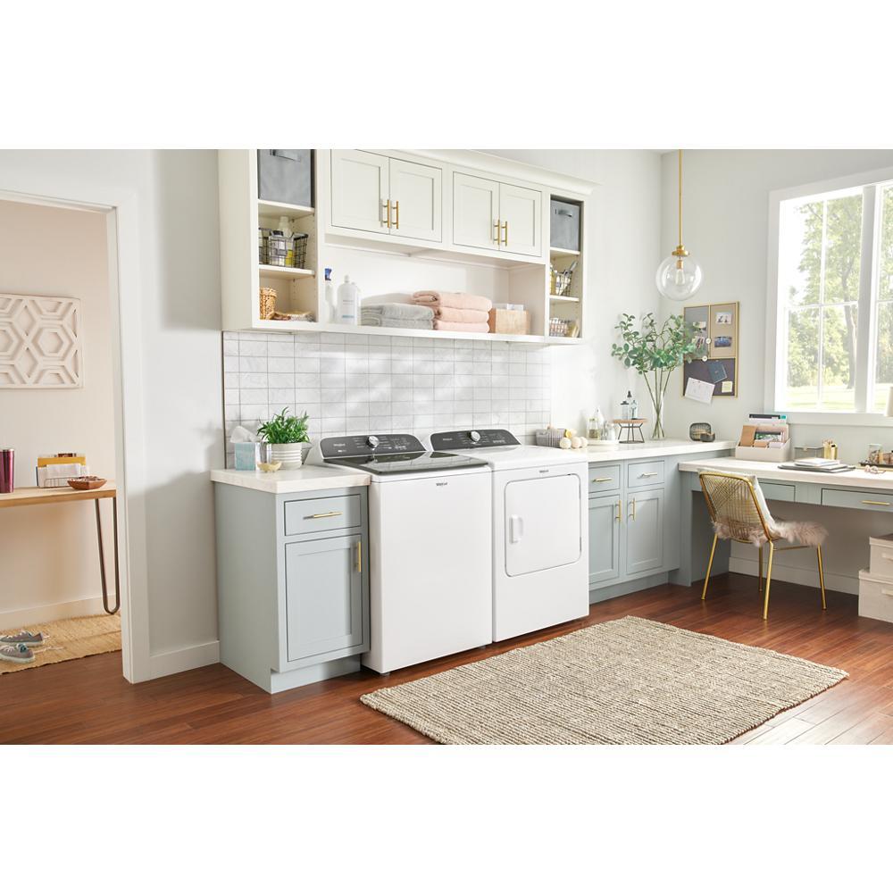 Whirlpool WED6150PW 7.0 Cu. Ft. Whirlpool® Top Load Electric Dryer With Moisture Sensor