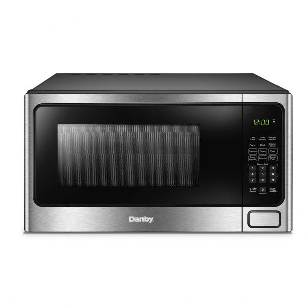 Danby DDMW1125BBS Danby Designer 1.1 Cuft Microwave With Stainless Steel Front