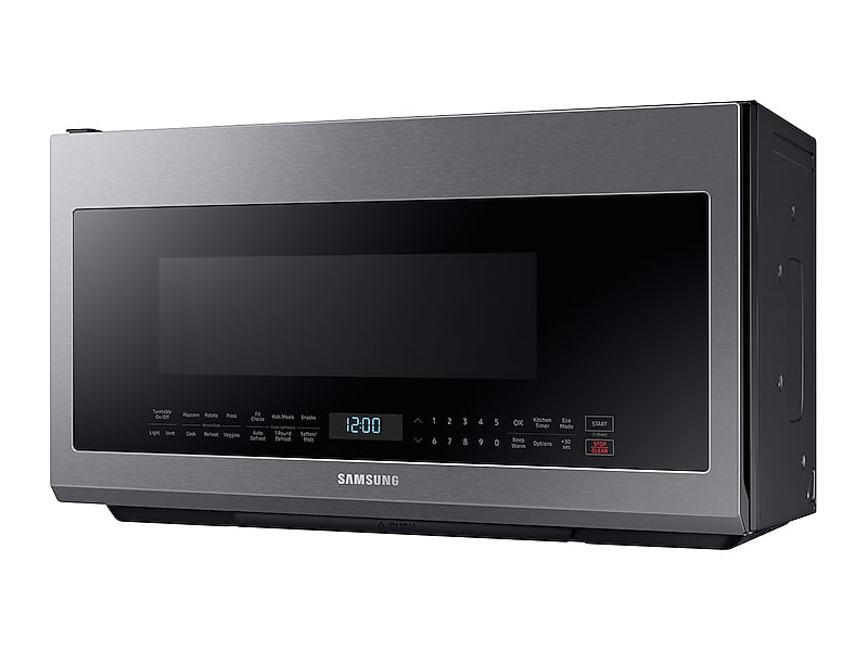 Samsung ME21M706BAS 2.1 Cu. Ft. Over-The-Range Microwave With Sensor Cooking In Fingerprint Resistant Stainless Steel