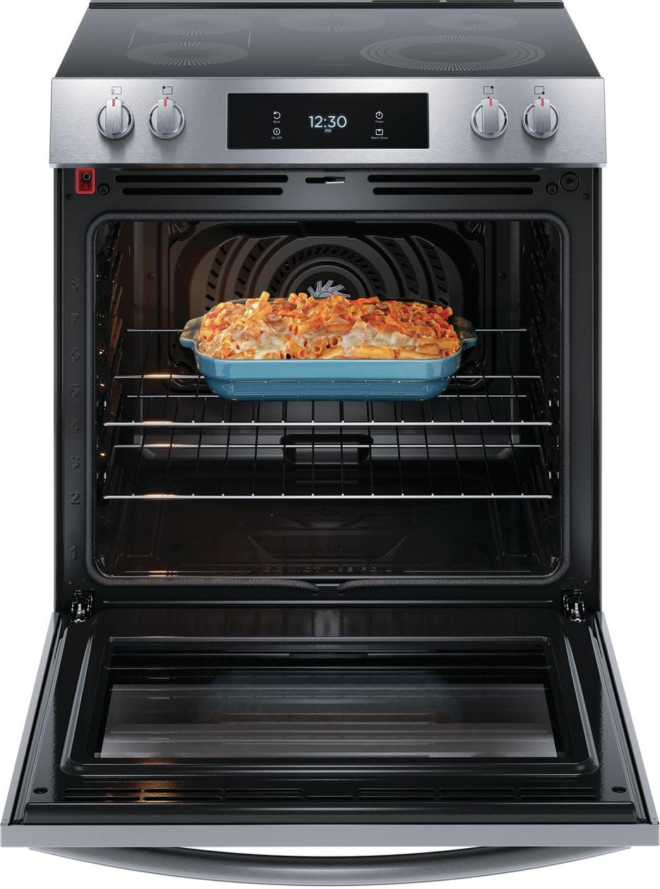 Frigidaire GCFE3060BF Frigidaire Gallery 30" Front Control Electric Range With Total Convection