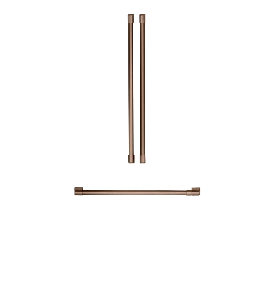 Cafe CXMB3H3PNCU Café Refrigeration Handle Kit - Brushed Copper