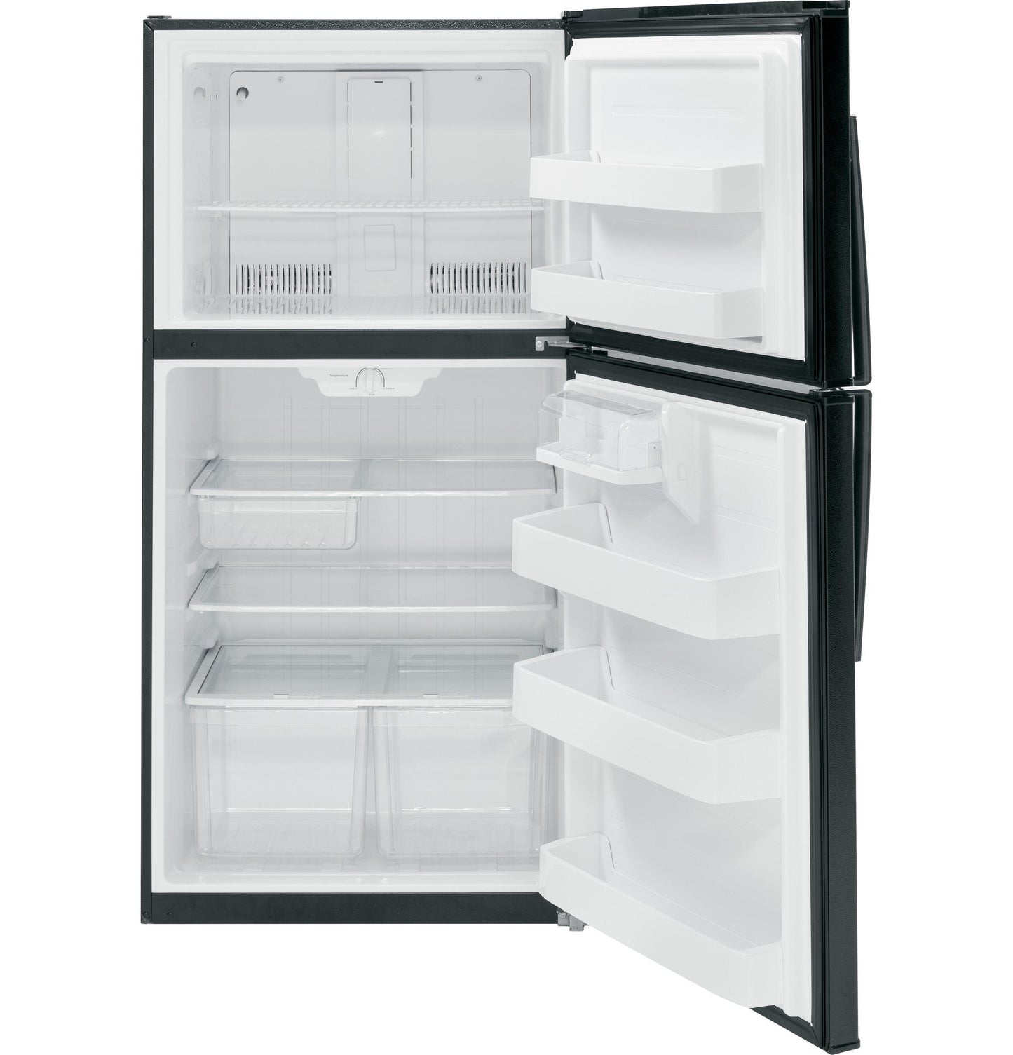 Ge Appliances GTE21GTHBB Ge® Energy Star® 21.1 Cu. Ft. Top-Freezer Refrigerator