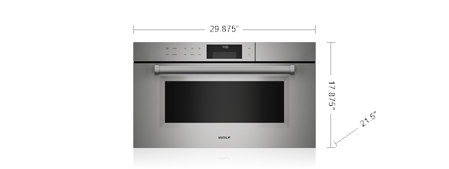 Wolf CSO3050PMSP 30" M Series Professional Convection Steam Oven