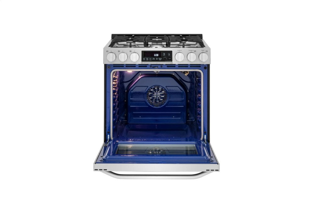 Lg LSSG3016ST Lg Studio 6.3 Cu. Ft. Gas Single Oven Slide-In Range With Probake Convection®