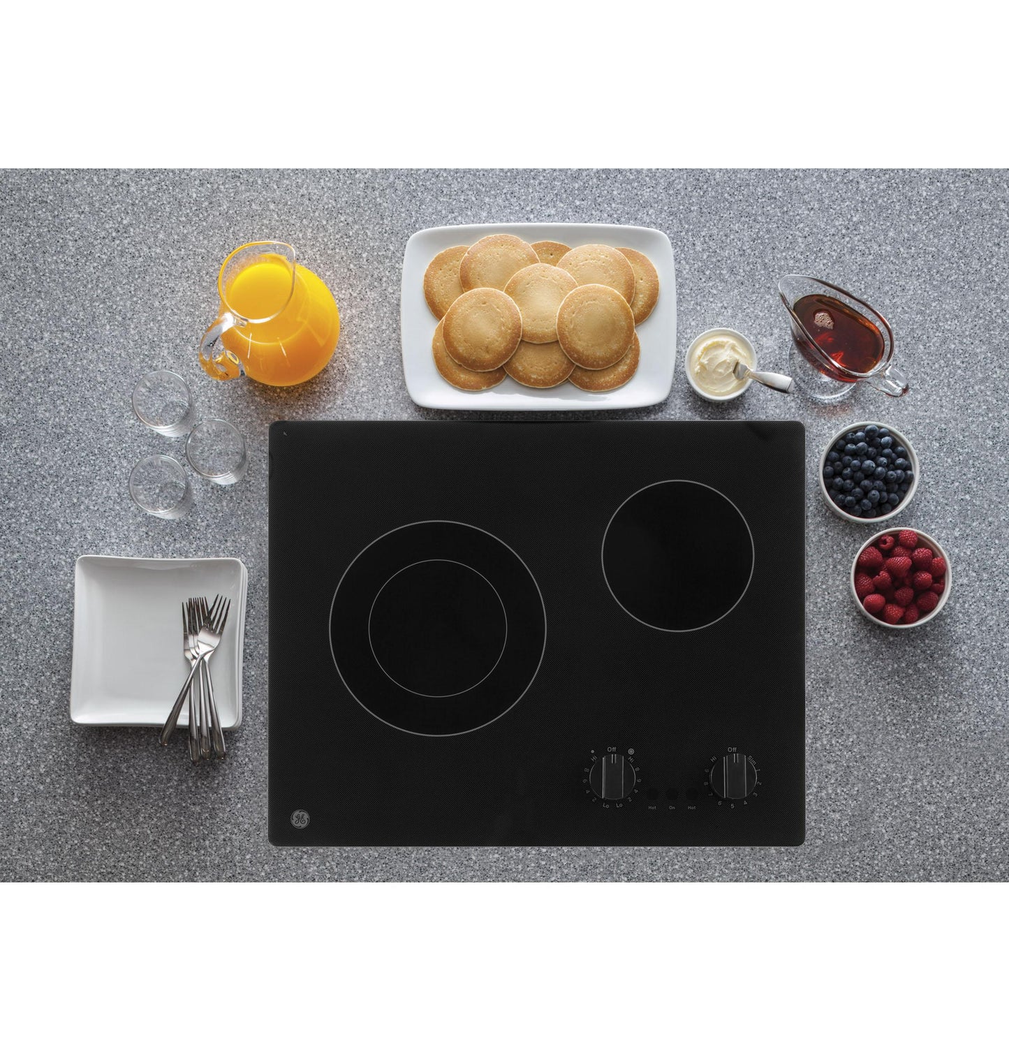 Ge Appliances JP3021DPBB Ge® 21" Electric Radiant Cooktop