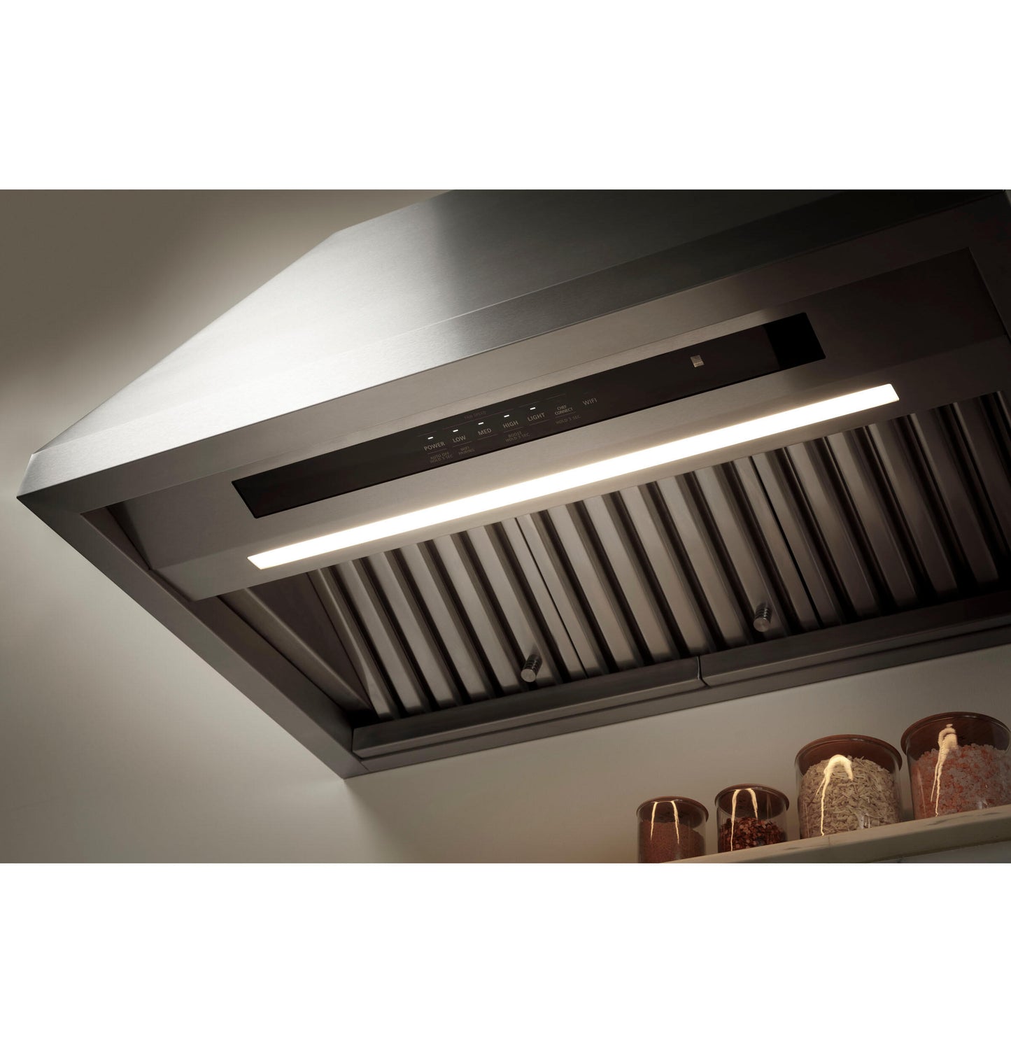 Monogram ZVW1480SPSS Monogram 48" Stainless Steel Professional Hood With Quietboost™ Blower
