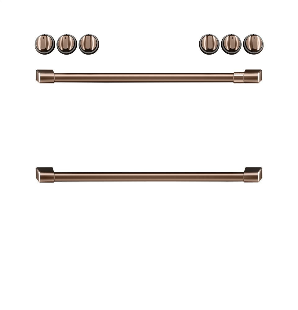 Cafe CXFCHHKPMCU Café Front Control Induction Knobs And Handles - Brushed Copper