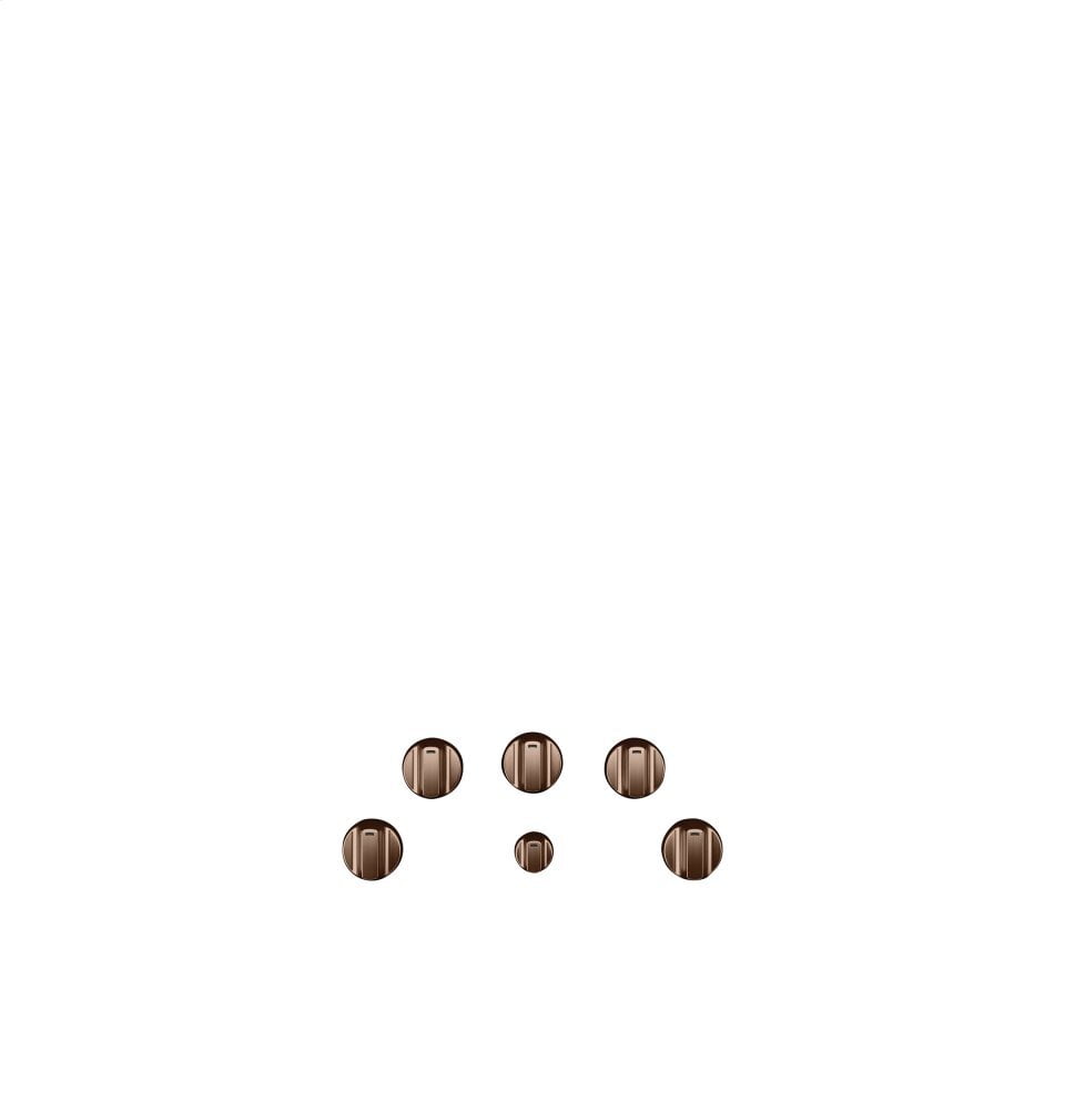 Cafe CXCE1HKPMCU Café 5 Electric Cooktop Knobs - Brushed Copper