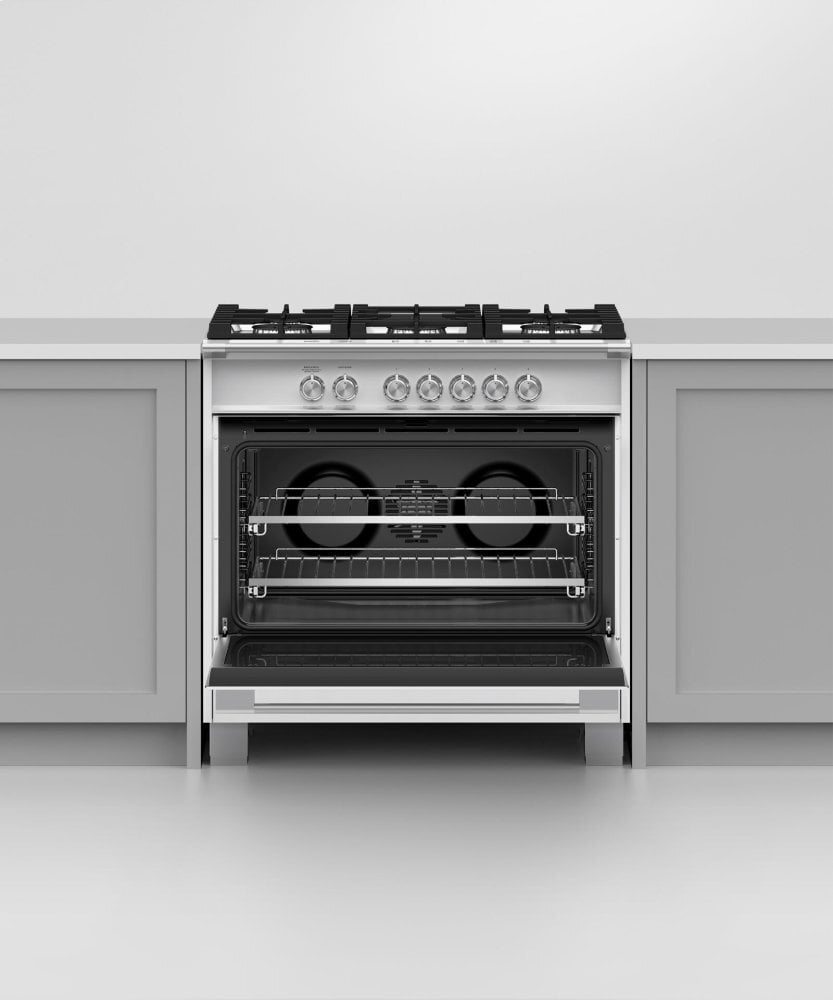 Fisher & Paykel OR36SCG4W1 Gas Range, 36", 5 Burners