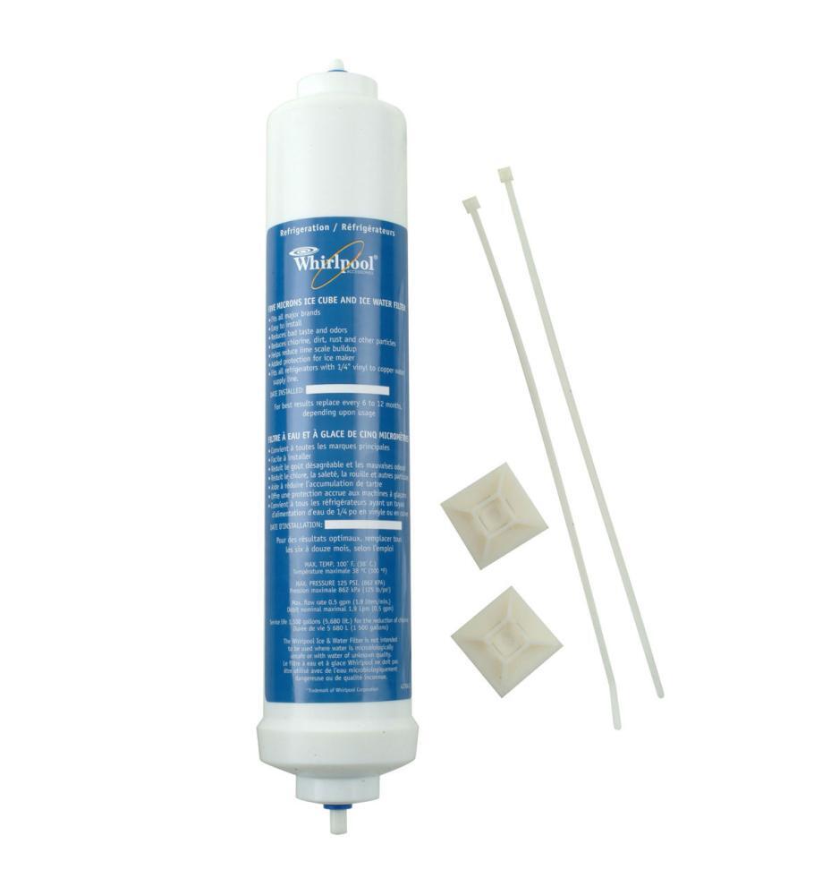 Maytag 4378411RB Refrigerator Water Filter - In-Line - White-Blue