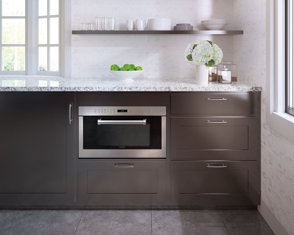 Wolf MDD30PESPH 30" E Series Professional Drop-Down Door Microwave Oven