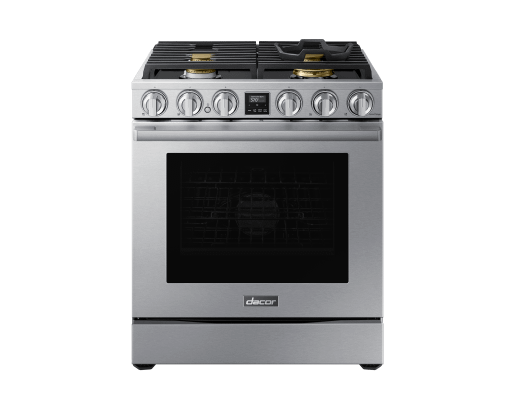 Dacor DOP30T840GS 30" Range, Silver Stainless, Natural Gas/Liquid Propane