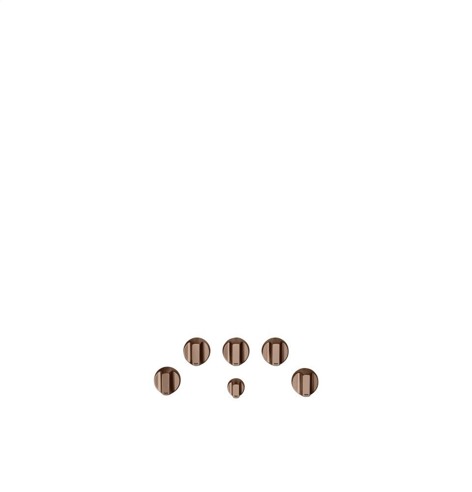 Cafe CXCG1K0PMCU Café 5 Gas Cooktop Knobs - Brushed Copper