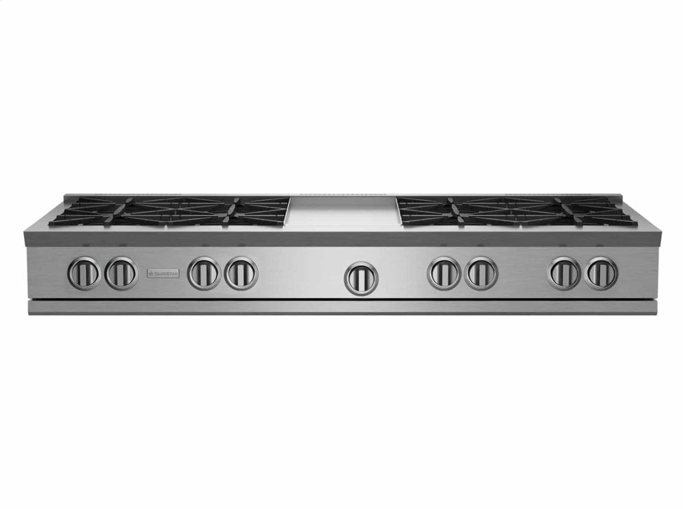 Bluestar RGTNB608GV2 60" Rnb Rangetop With 12" Griddle