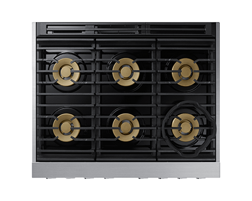 Dacor DOP36T86DLS Transitional 36" Dual-Fuel Range, Silver Stainless Steel, Natural Gas/Liquid Propane