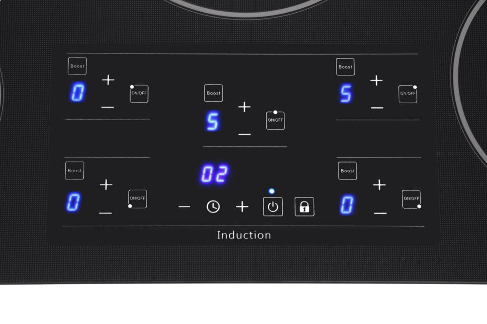 Thor Kitchen TEC3601IC1 Thor Kitchen - 36In Induction Cooktop With 5 Elements