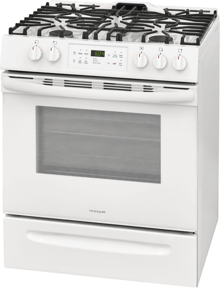 Frigidaire FFGH3054UW Frigidaire 30'' Front Control Freestanding Gas Range