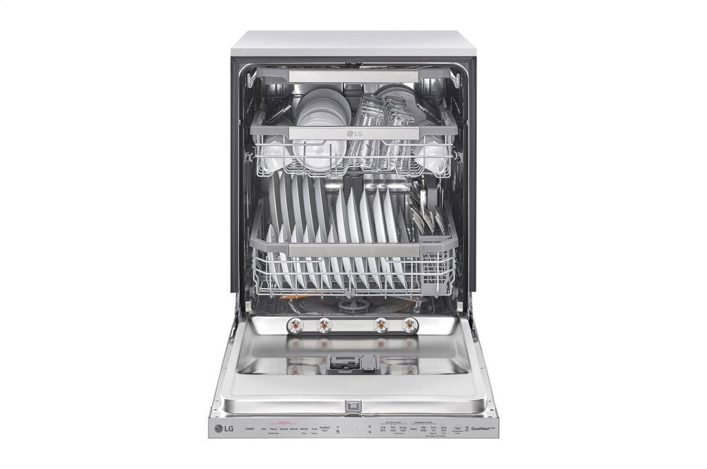 Lg LDP6810SS Top Control Smart Wi-Fi Enabled Dishwasher With Quadwash&#8482; And Truesteam®