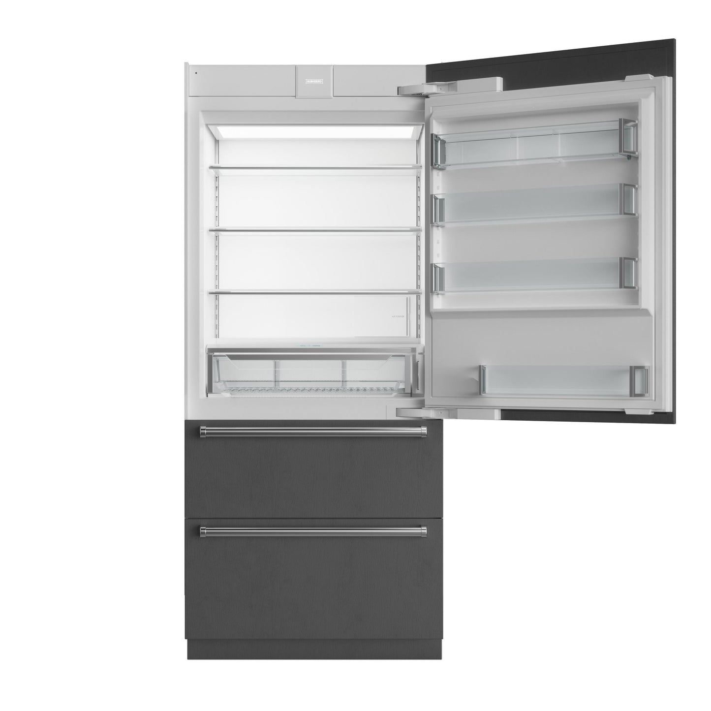 Sub-Zero DET3650RL 36" Designer Over-And-Under Refrigerator - Panel Ready