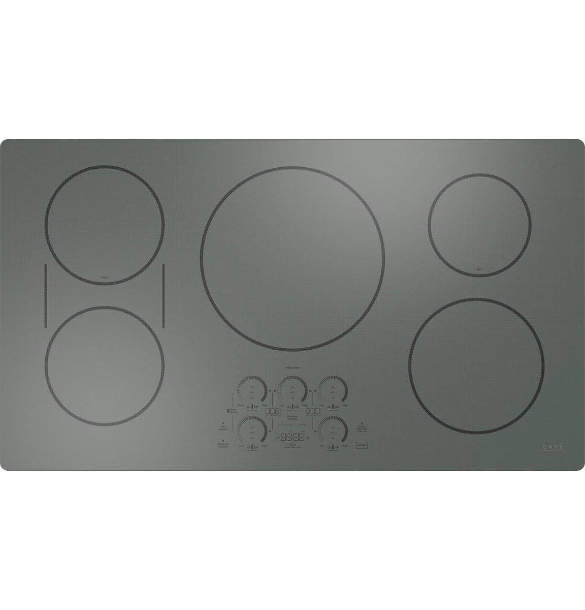 Monogram 36 Built-In Induction Cooktop Silver ZHU36RSTSS - Best Buy