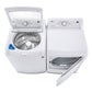 Lg DLG7001W 7.3 Cu. Ft. Ultra Large Capacity Top Load Gas Dryer With Sensor Dry Technology