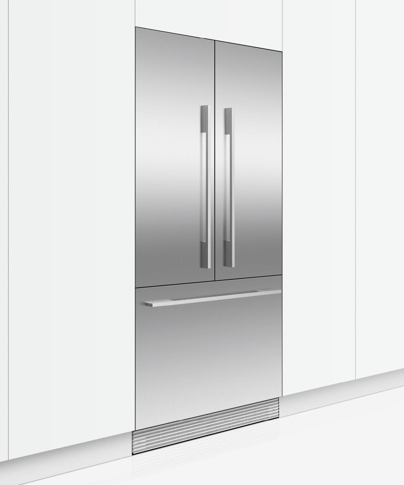 Fisher & Paykel RS32A72J1 Integrated French Door Refrigerator Freezer, 32", Ice