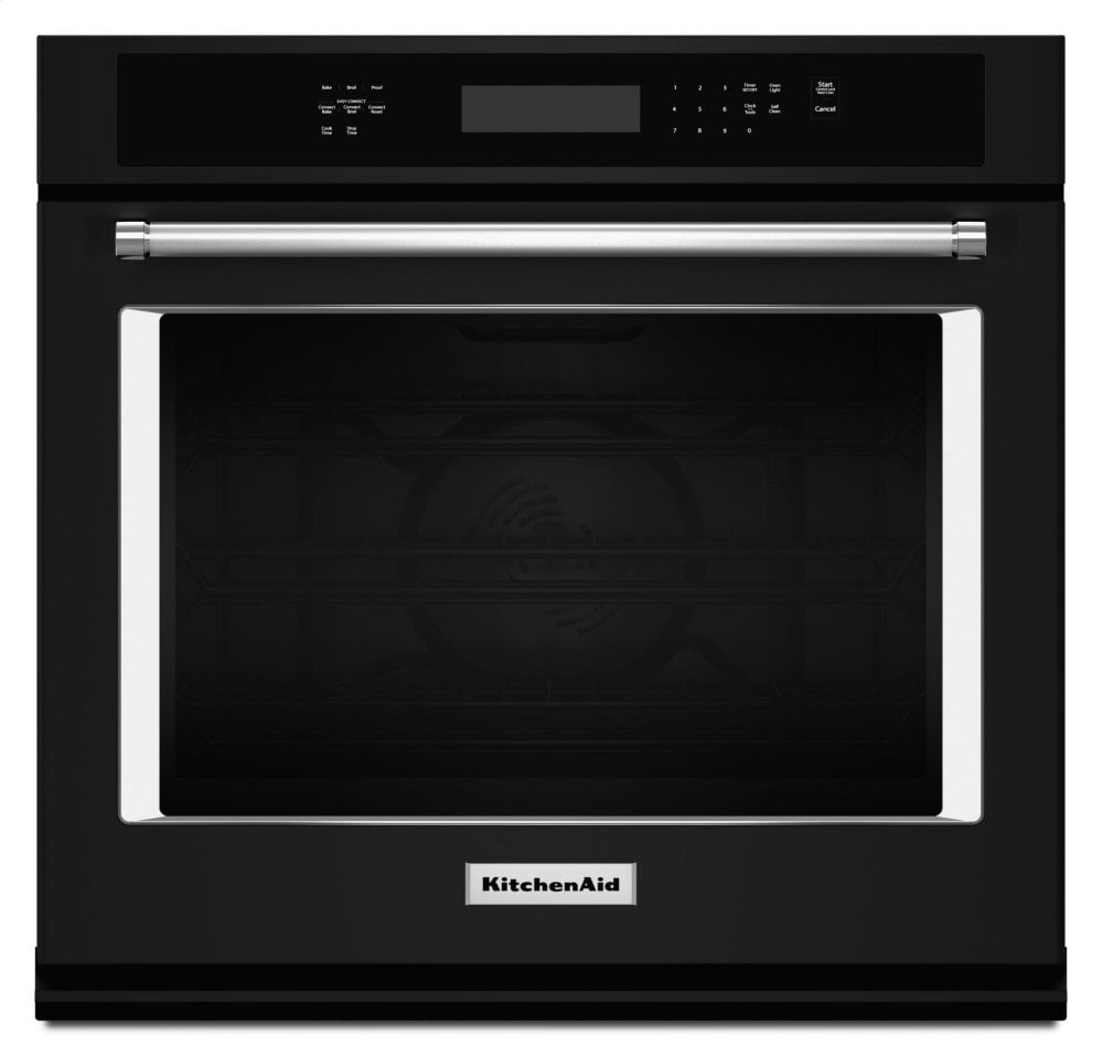 Kitchenaid KOSE500EBL 30" Single Wall Oven With Even-Heat™ True Convection - Black