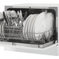 Danby DDW621WDB Danby 6 Place Setting Countertop Dishwasher