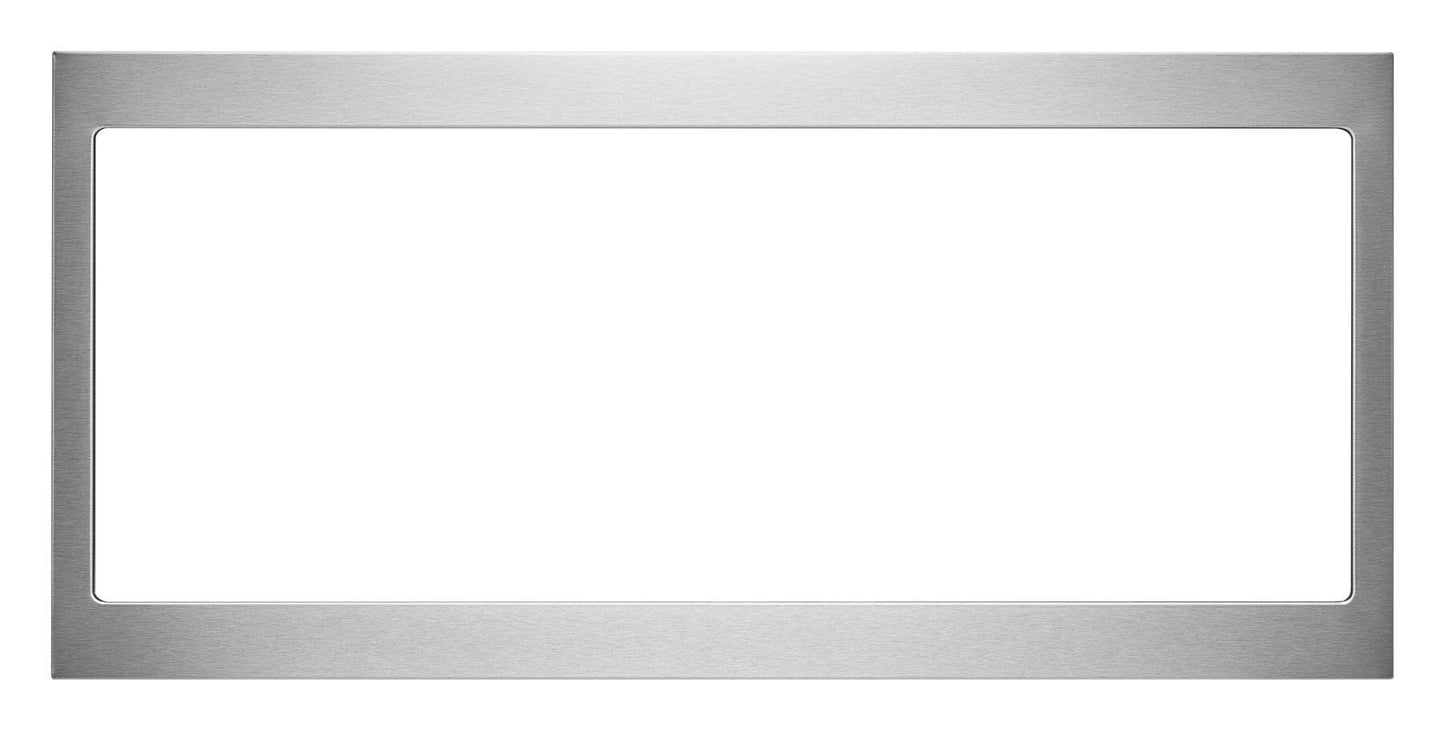 Kitchenaid W11451308 Built-In Low Profile Microwave Slim Trim Kit, Stainless Steel - Other