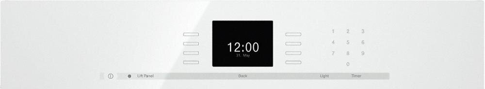 Miele DGC66001WH Dgc 6600-1 Steam Oven With Full-Fledged Oven Function And Xl Cavity Combines Two Cooking Techniques - Steam And Convection.- Brilliant White