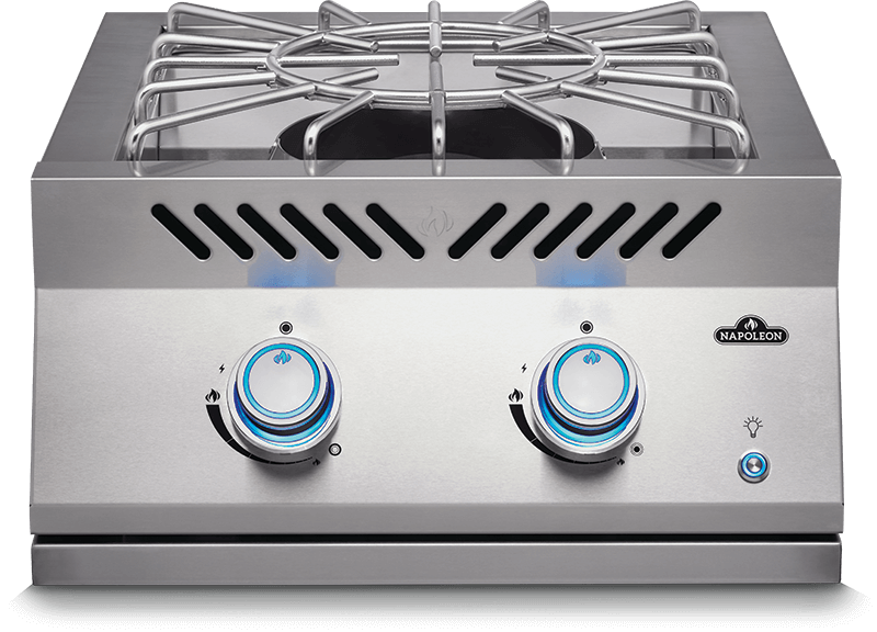 Napoleon Bbq BIB18PBPSS Built-In 700 Series Power Burner With Stainless Steel Cover , Stainless Steel , Propane