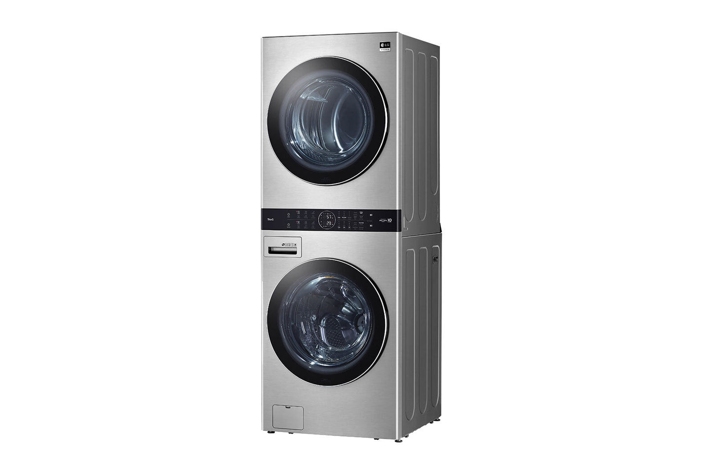Lg WSGX201HNA Lg Studio Single Unit Front Load Washtower&#8482; With Center Control&#8482; 5.0 Cu. Ft. Washer And 7.4 Cu. Ft. Gas Dryer
